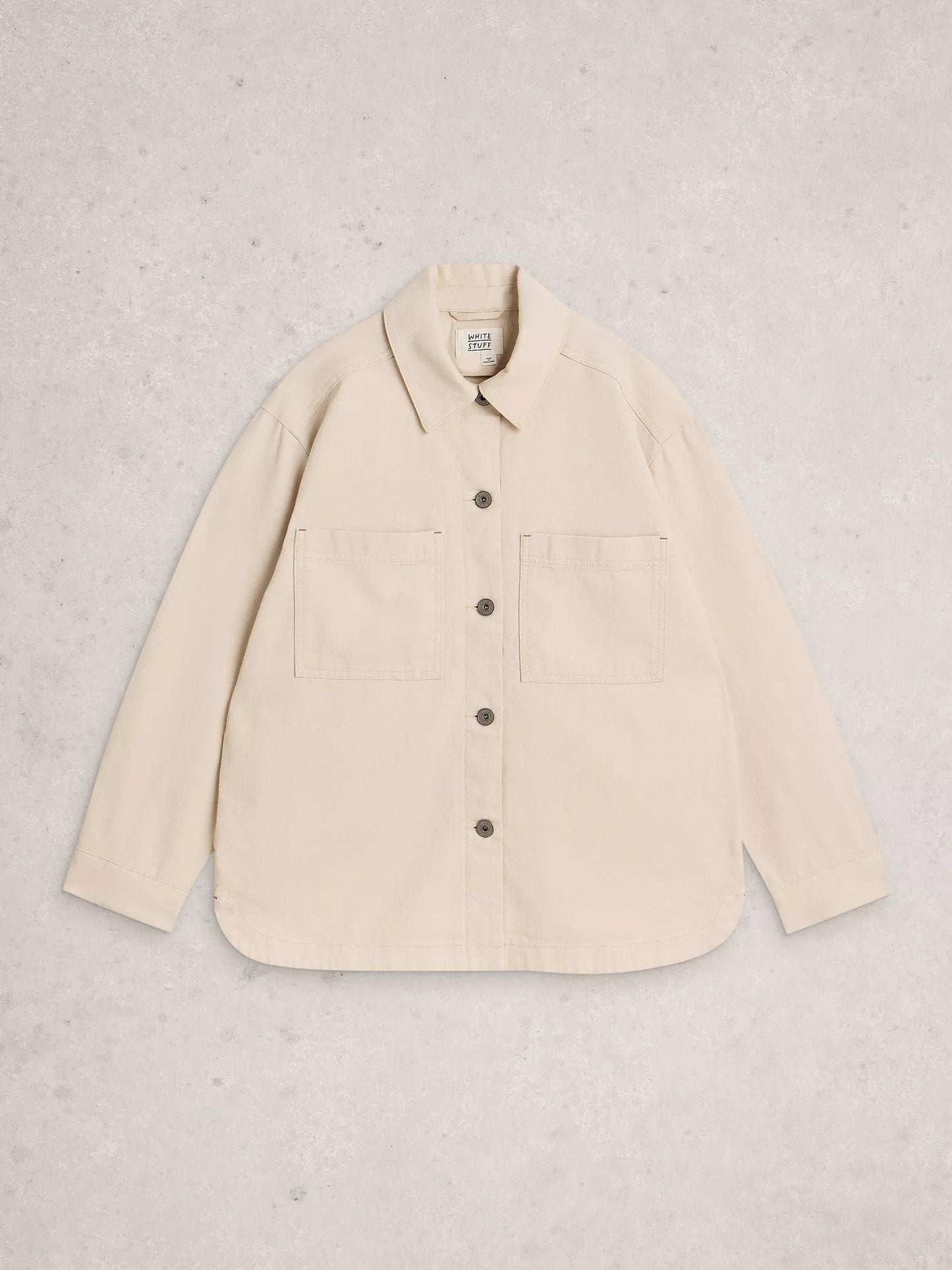 White Stuff | Molly Shacket | Natural White