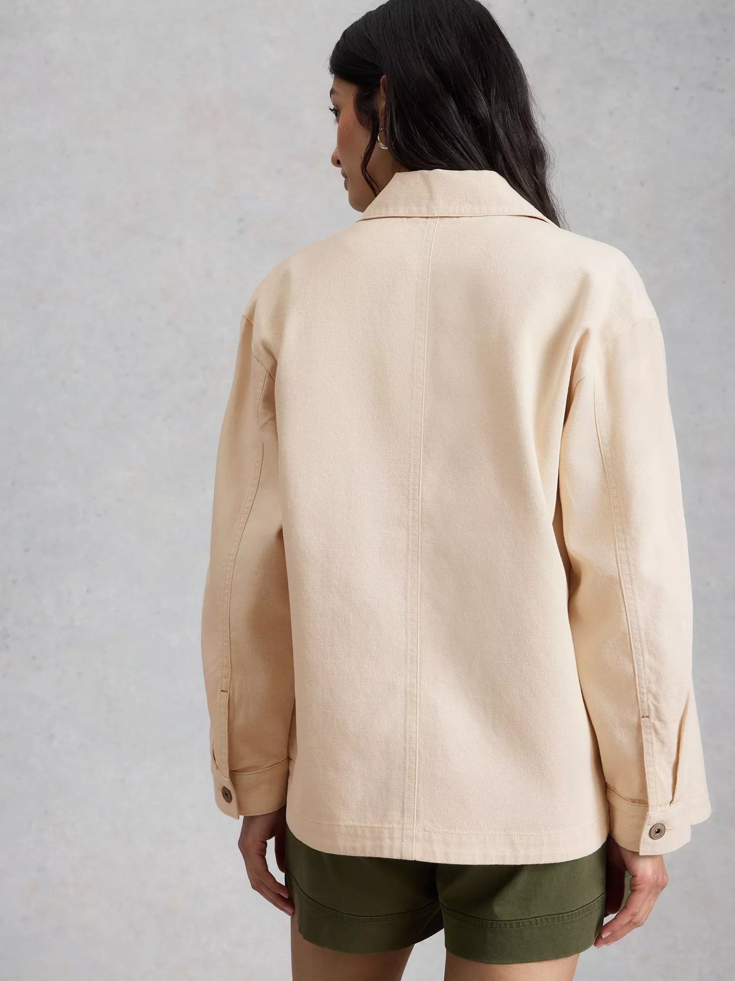 White Stuff | Molly Shacket | Natural White