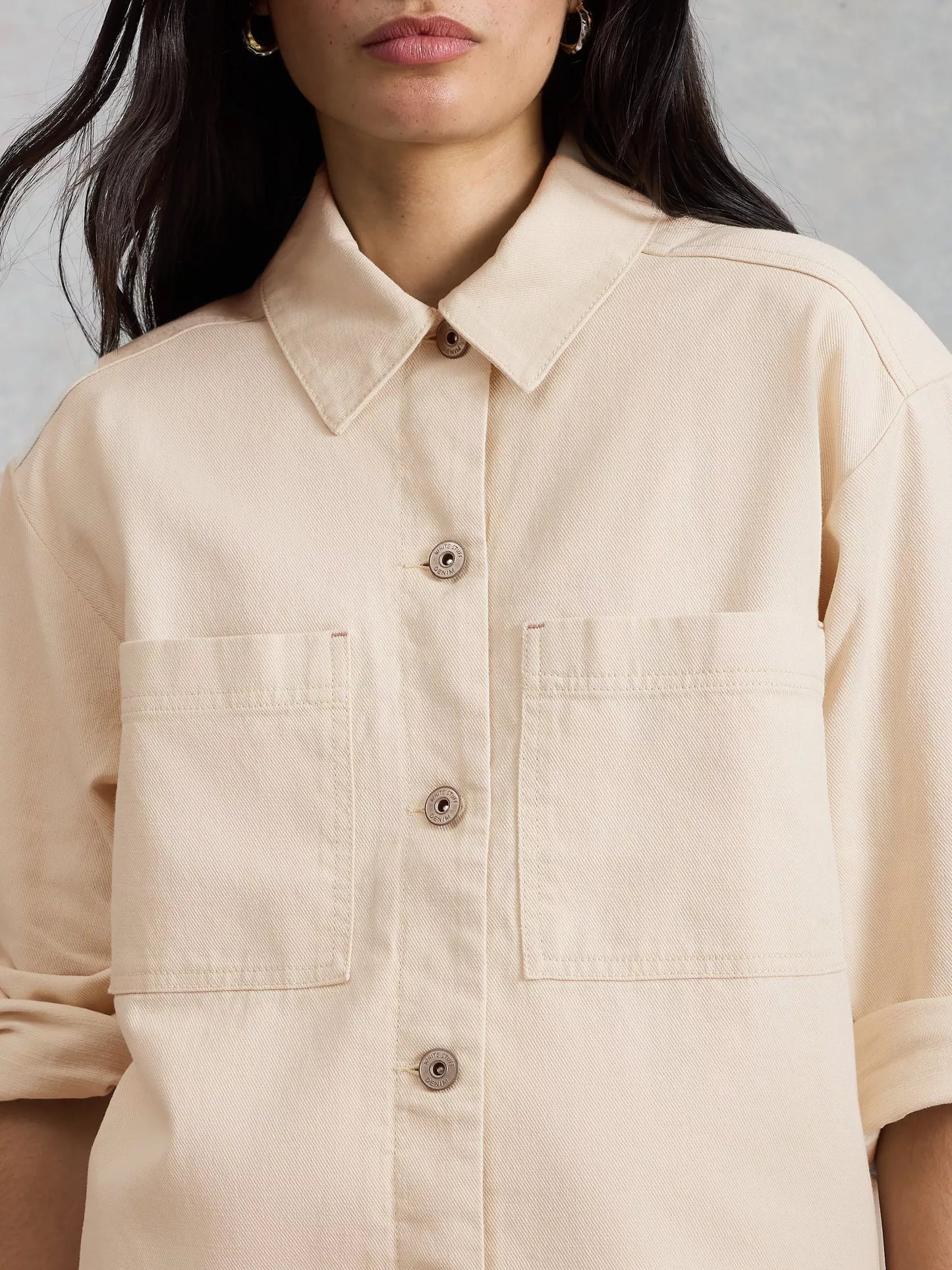 White Stuff | Molly Shacket | Natural White