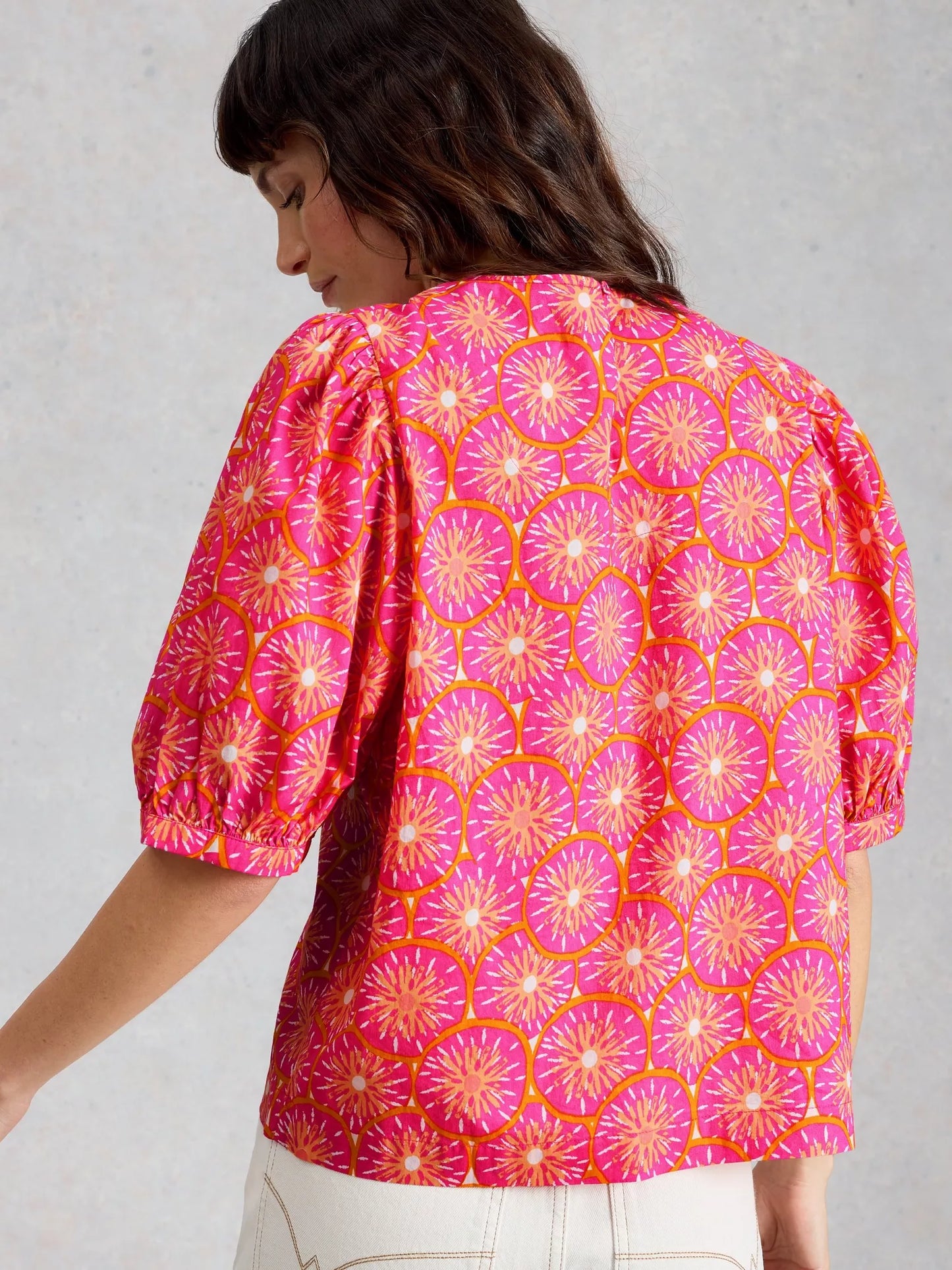 White Stuff | Natalie Shell Top | Pink
