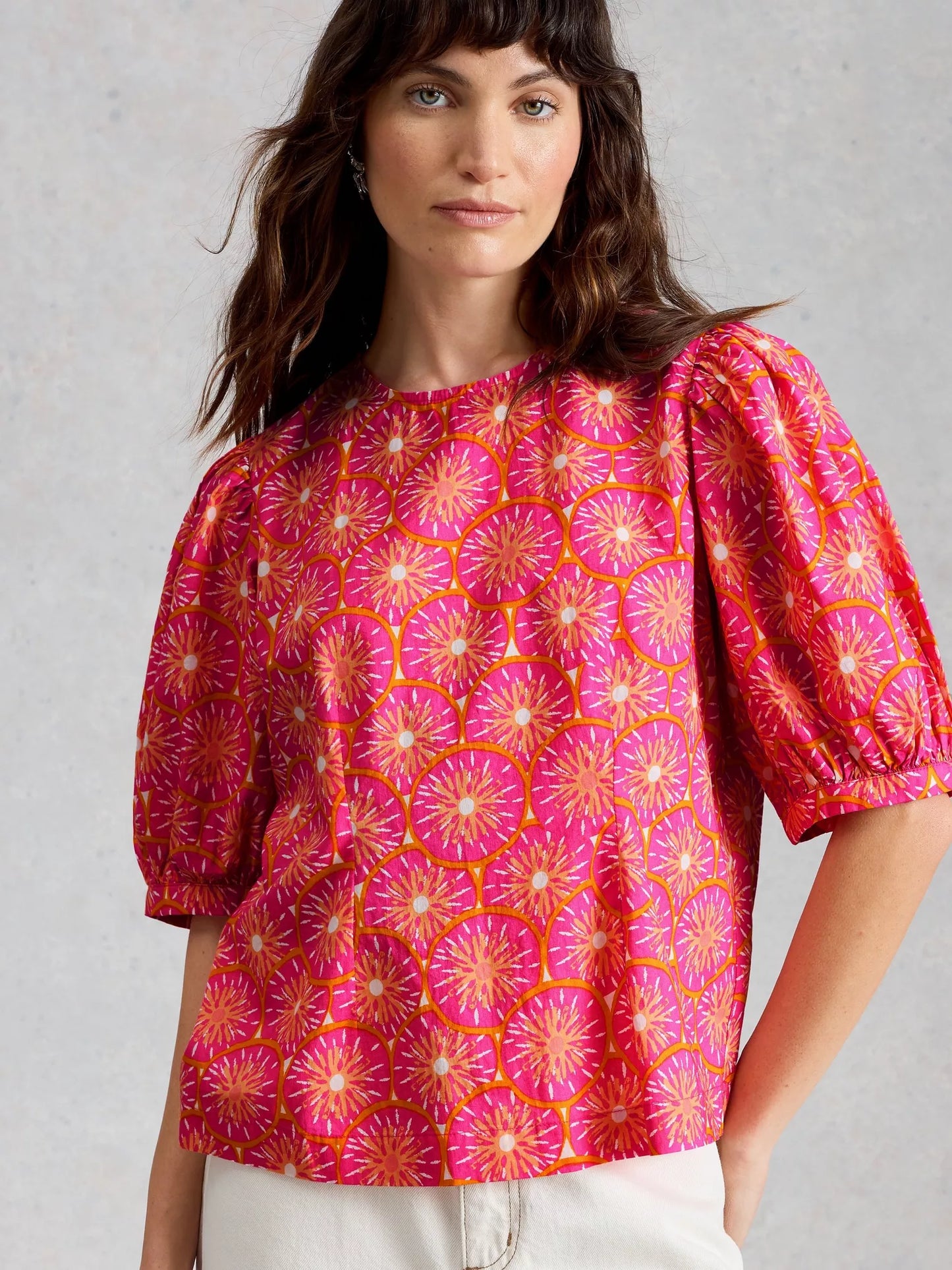 White Stuff | Natalie Shell Top | Pink
