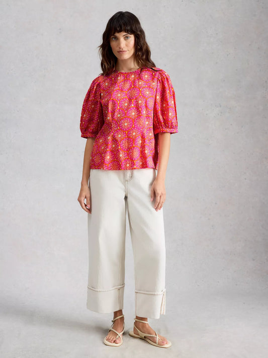 White Stuff | Natalie Shell Top | Pink