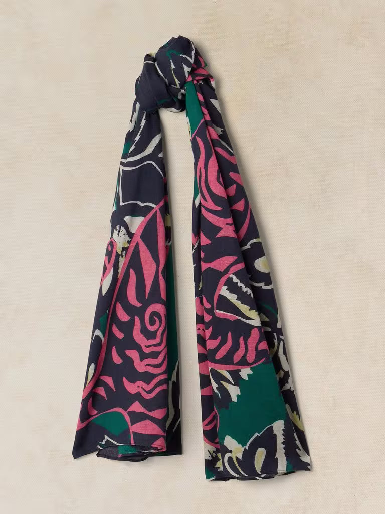 White Stuff | Mia Mid Weight Printed Scarf