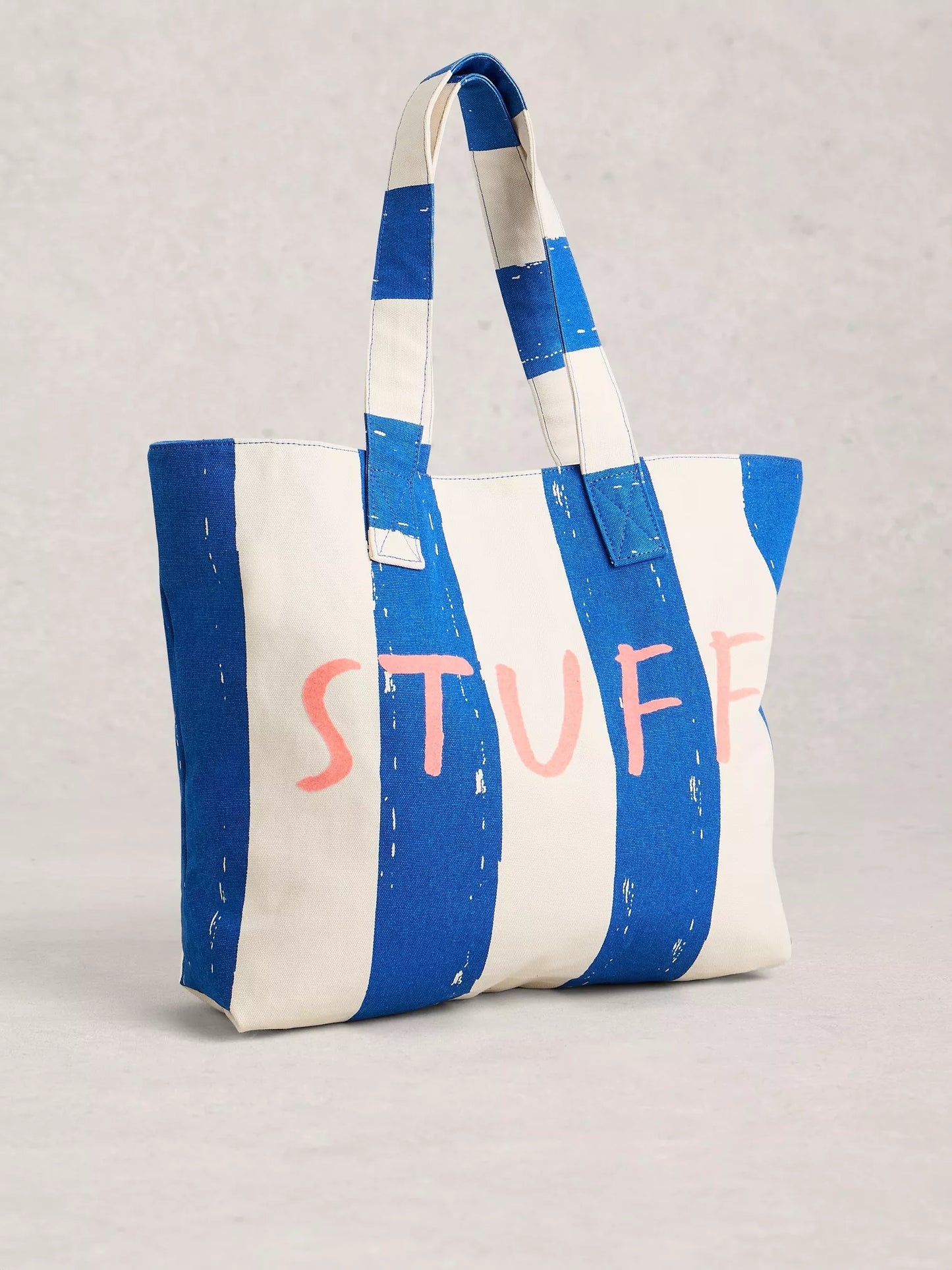 White Stuff | Canvas Summer Bag | Blue