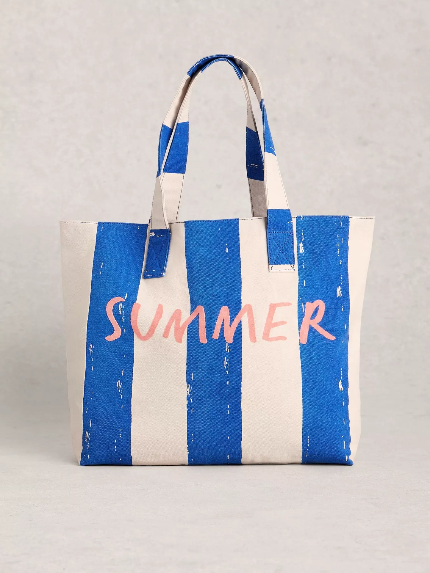 White Stuff | Canvas Summer Bag | Blue
