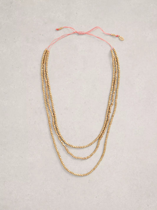 White Stuff | Caitlin Layered Necklace | Gold