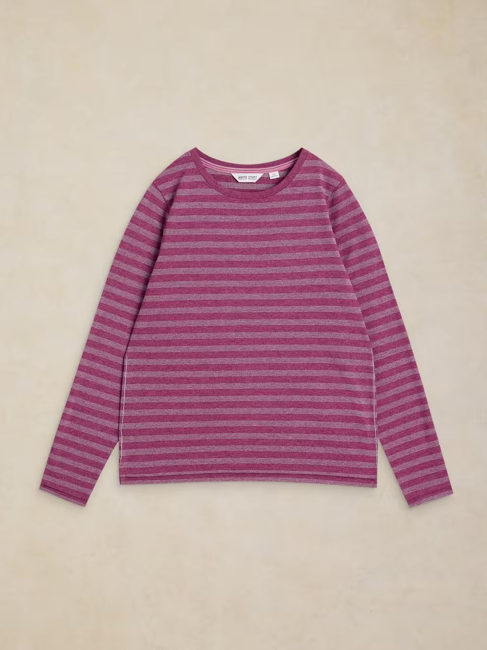 White Stuff | Clara Stripe Sparkle Top