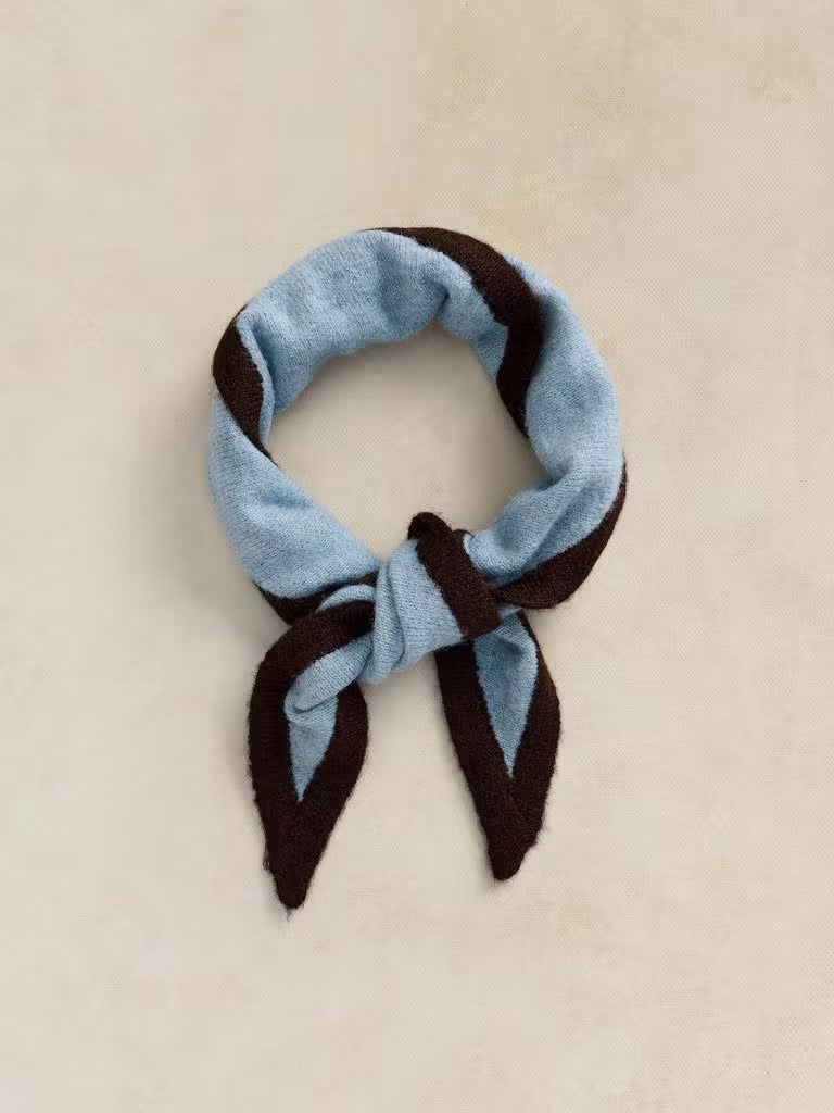 White Stuff | Triangle Scarf | Light Blue
