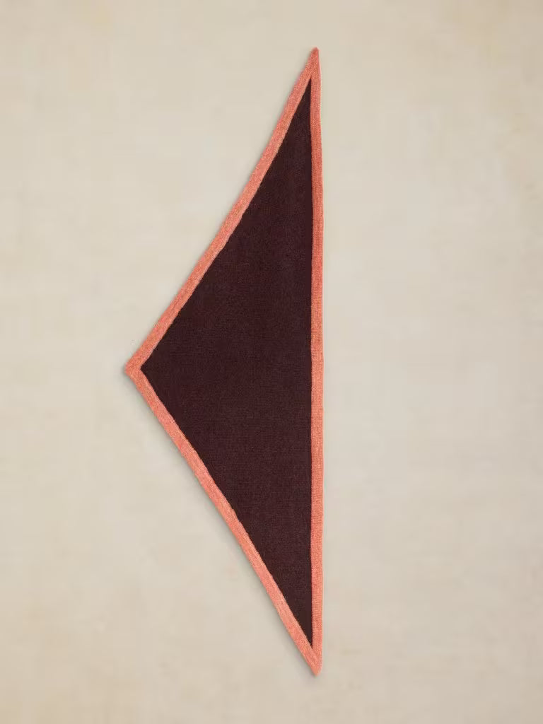 White Stuff | Triangle Scarf | Mid Plum