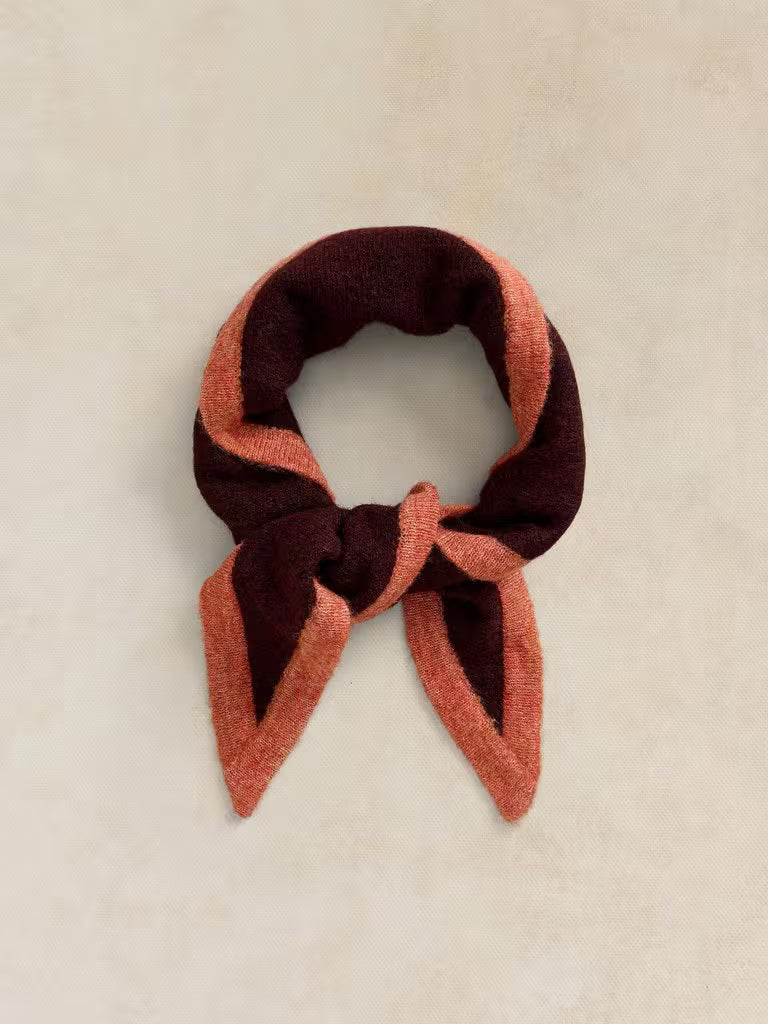 White Stuff | Triangle Scarf | Mid Plum