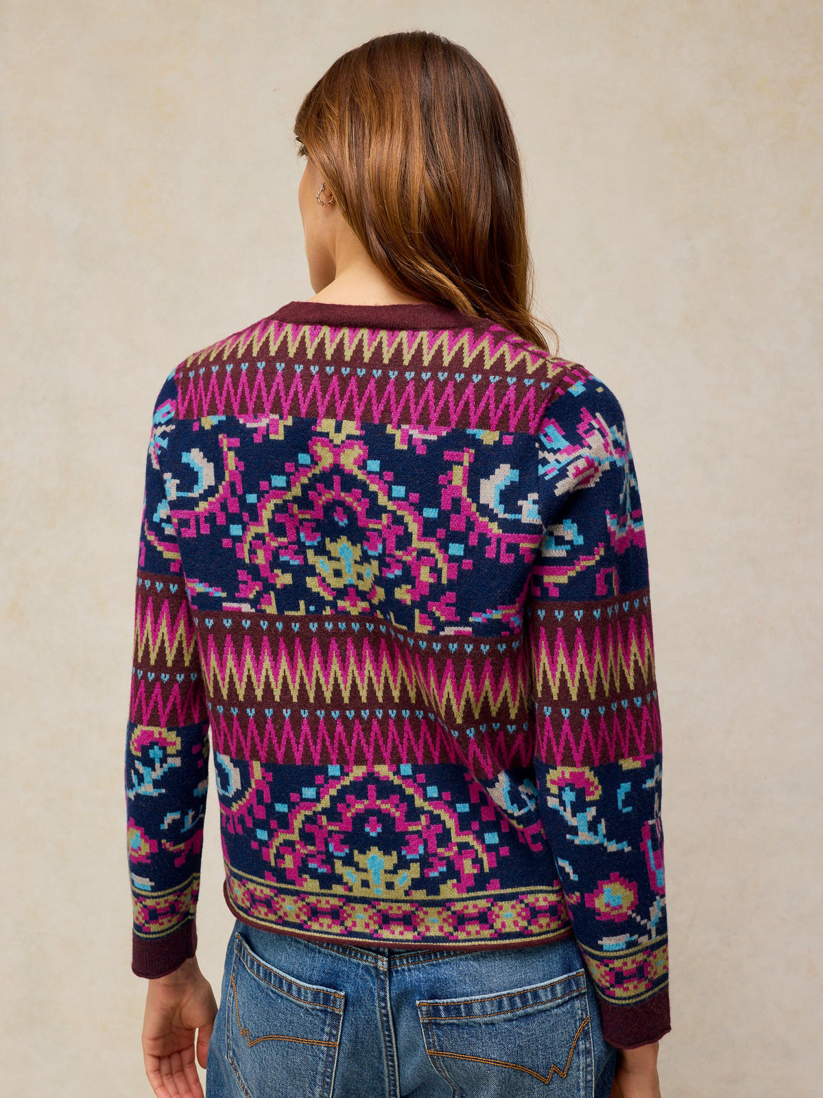 White Stuff | Celestial Jacquard Jumper