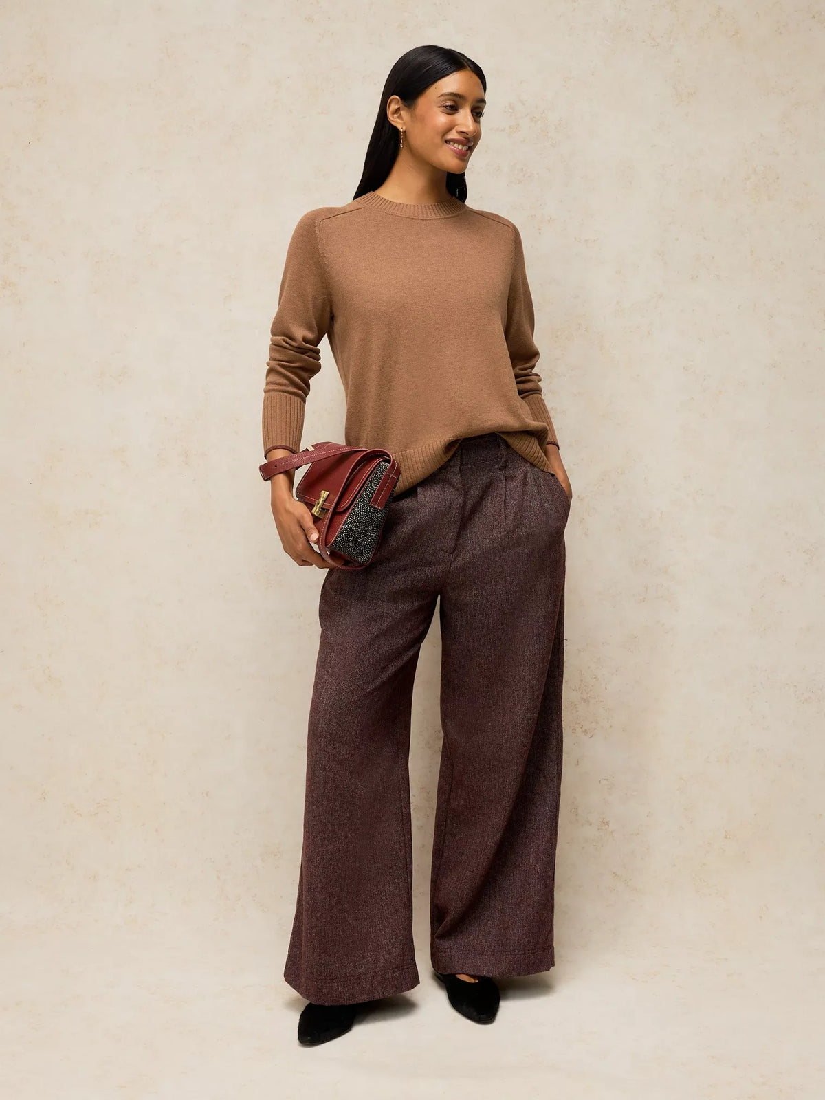 White Stuff | Sienna Jumper | Dark Natural