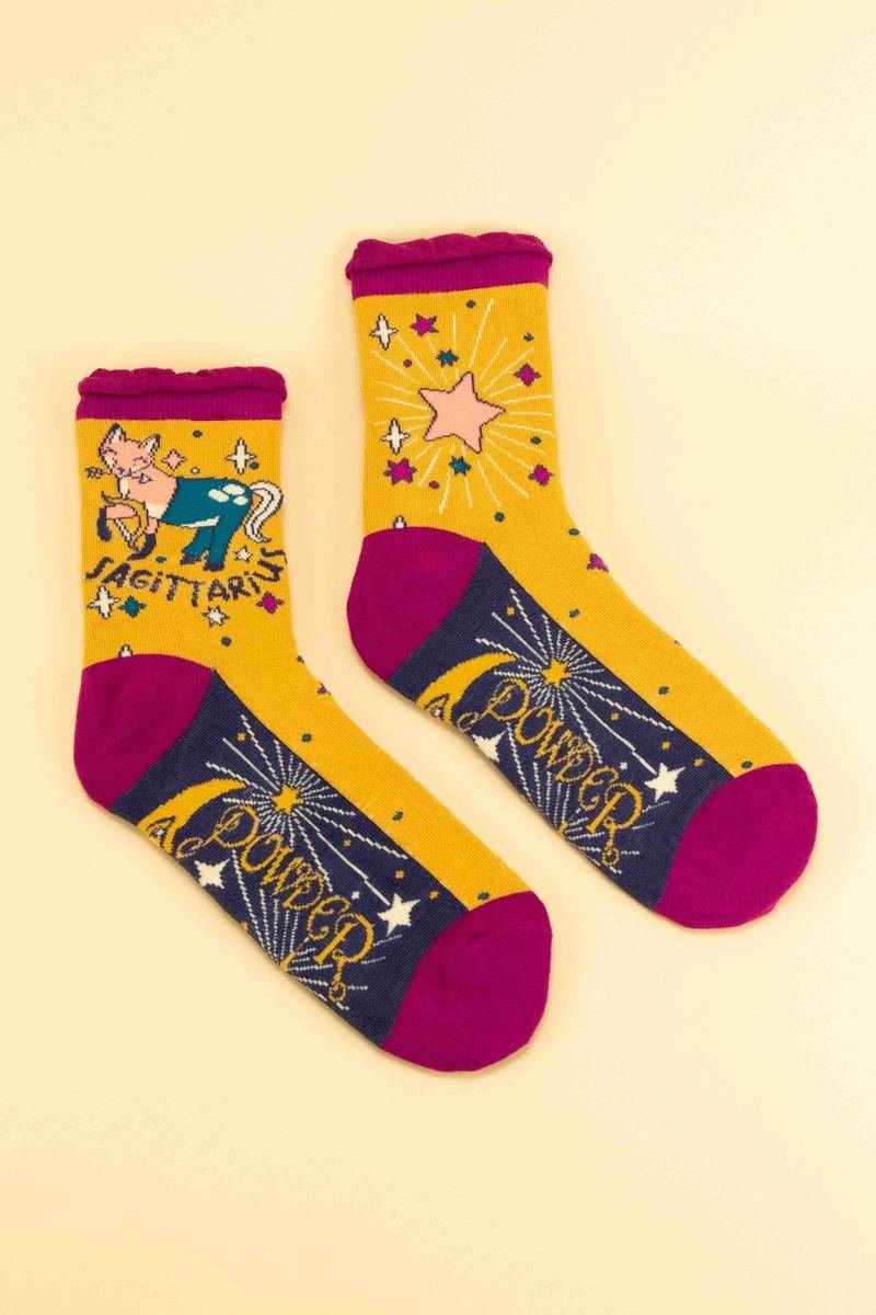 Powder UK | Zodiac Ankle Socks | Sagittarius - Blossom Boutique Online  
