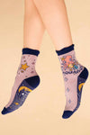 Powder UK | Zodiac Ankle Socks | Aquarius