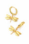 Pre-Order | My Doris Gold Dragonfly Huggie Earrings