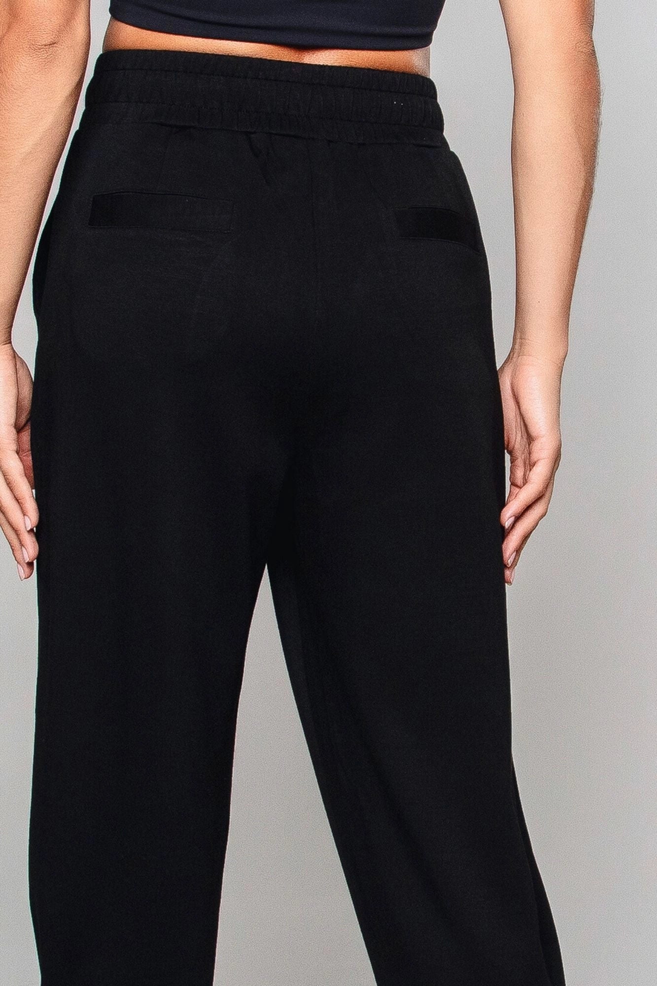 Born Nouli | Supersoft Cuffed Sweatpant | Black - Blossom Boutique Online  