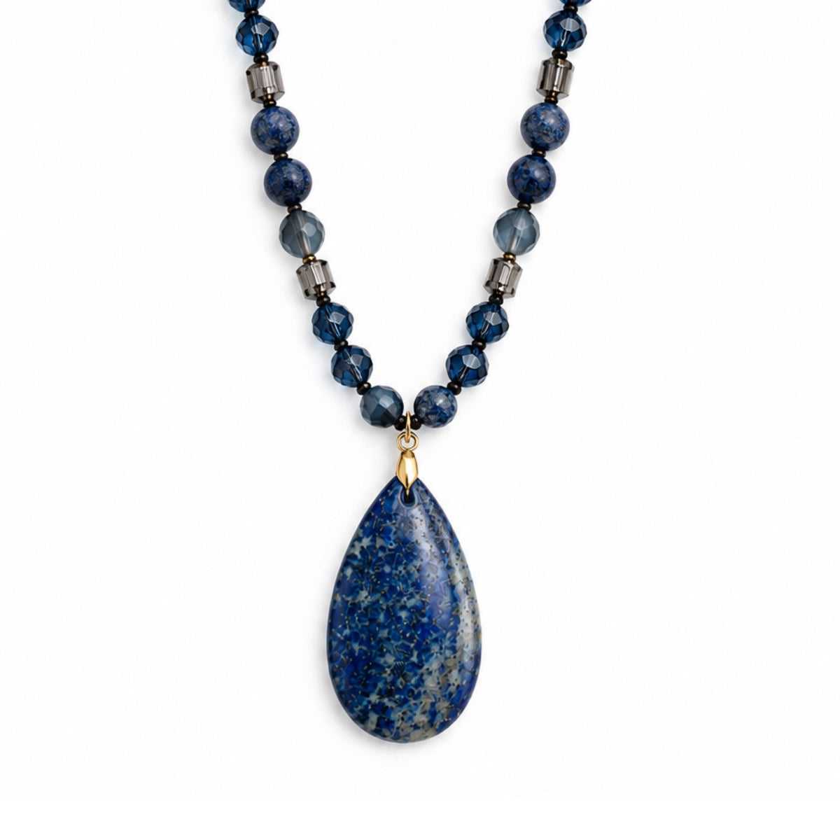 Wild Spirit | Indigo Jasper Necklace