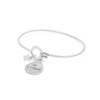 White Leaf | "One In A Million" Bangle | Silver