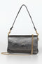 Sarta | Gun Metal Mini Crossbody Leather Bag