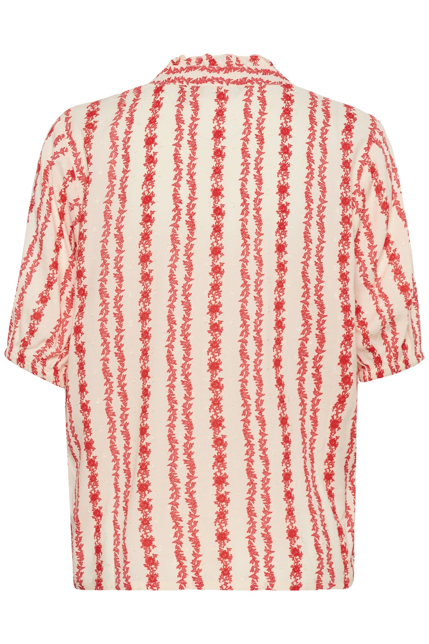 Culture | CUhollie Blouse | Coral Red