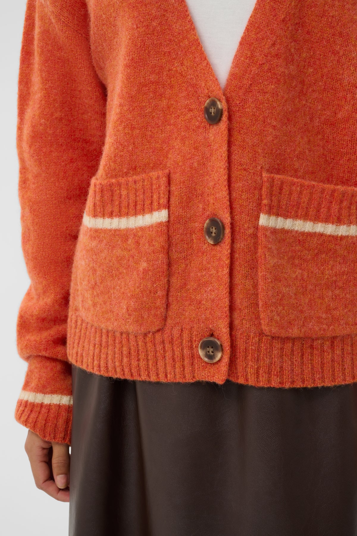 Culture | CUnova Katrina Cardigan | Mecca Orange