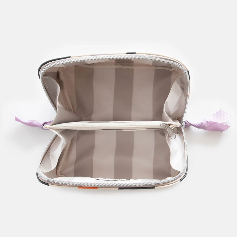 Caroline Gardner | Multi Flower Diagonal Cosmetic Bag