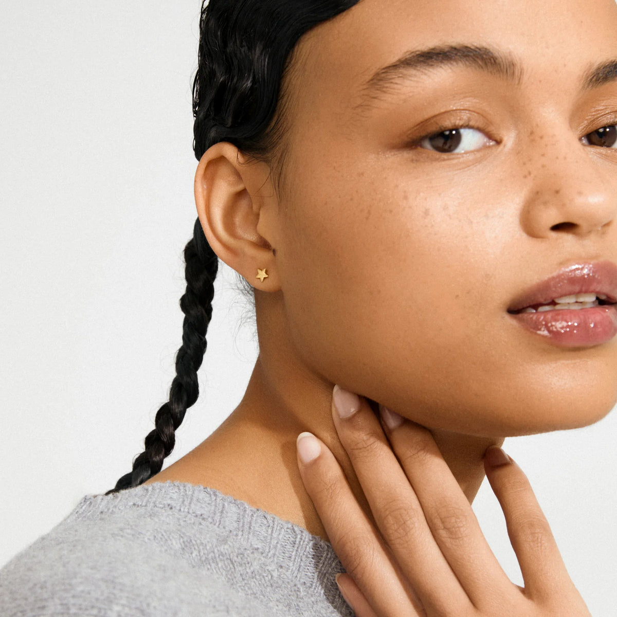 Pilgrim | Ava Star Earrings | Gold Plated