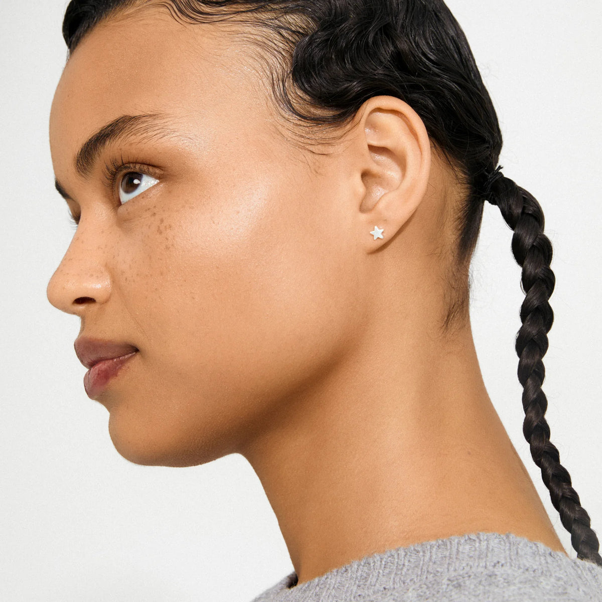 Pilgrim | Ava Star Earrings | Silver Plated
