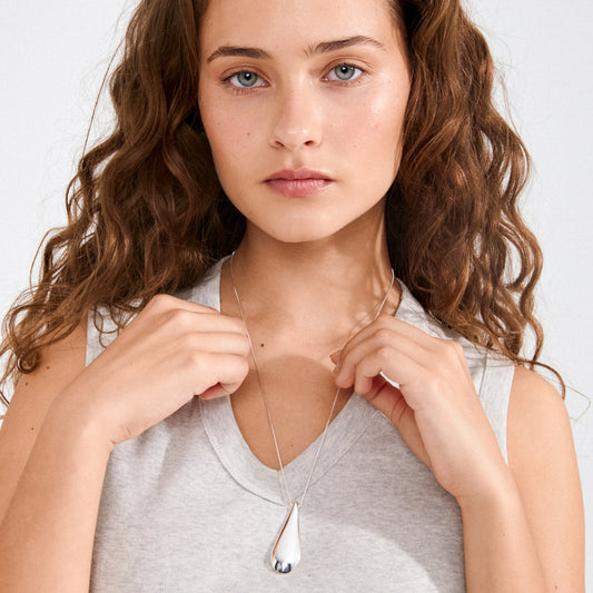 Pilgrim | Alma Necklace | Silver Plated