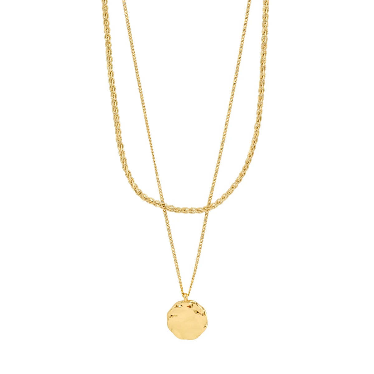 Pilgrim | Declan 2-in-1 Necklace | Gold Plated