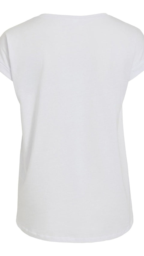 Vila VIDREAMERS Pure T-Shirt - White