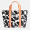 Caroline Gardner | Mono Floral Weekend Bag