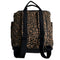 Sixton London | Leopard Print Backpack | Brown