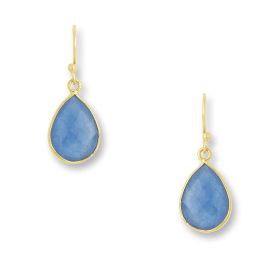 Ashiana London | Ava Blue Jade Earrings