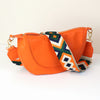 POM | Vegan Leather Half Moon Bag | Orange