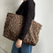 Sixton London | Brown Leopard Print Tote Bag | Large