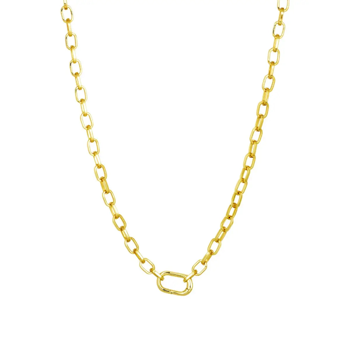 Ashiana London | Gold Bardot Chain Necklace: Short - 16"