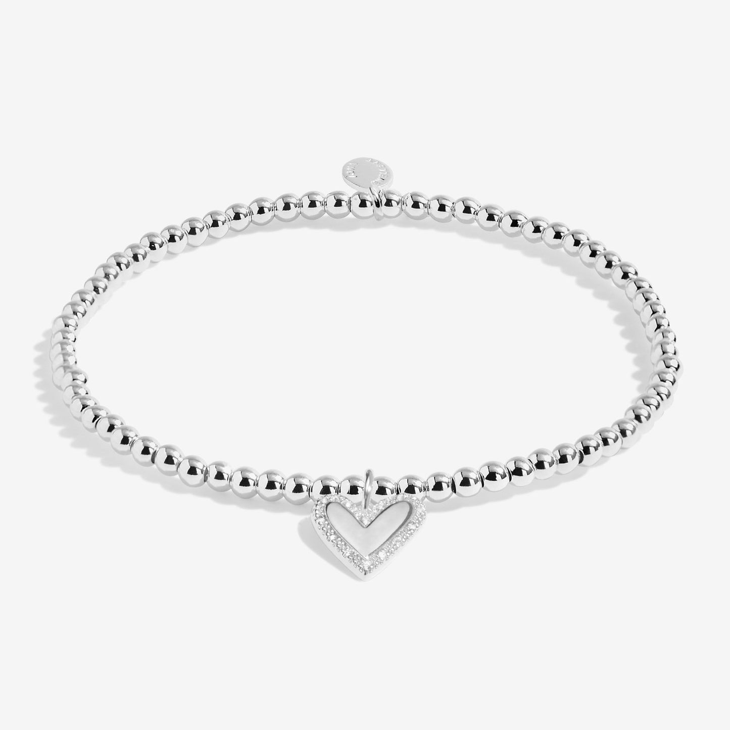 Joma Jewellery |  A Little 'Here's To Your Next Chapter' Bracelet in Silver Plating