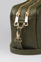 Sarta | Genuine Italian Leather Crossbody Camera Bag | Khaki