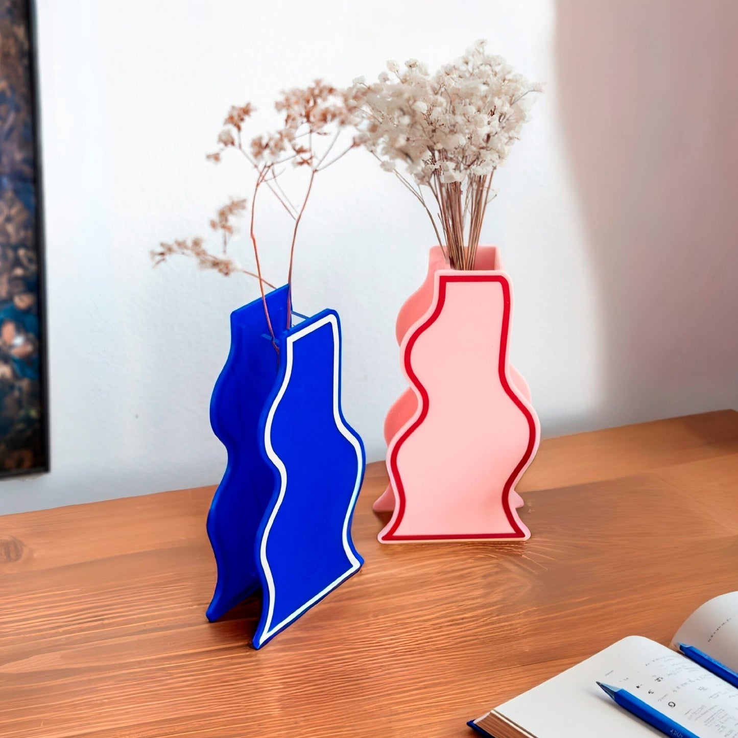 Helio Ferretti Pop Art Vase | Pink Vase