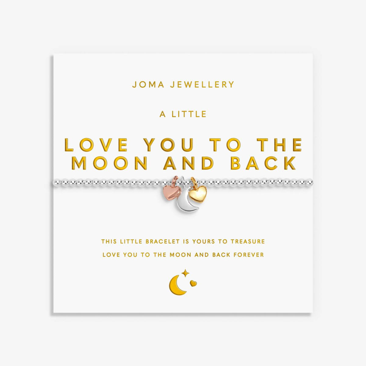 Joma Jewellery |   A Little 'Love You To The Moon & Back'