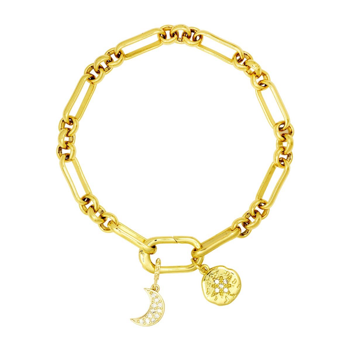 Ashiana London | Gold Piaf Chain Bracelet