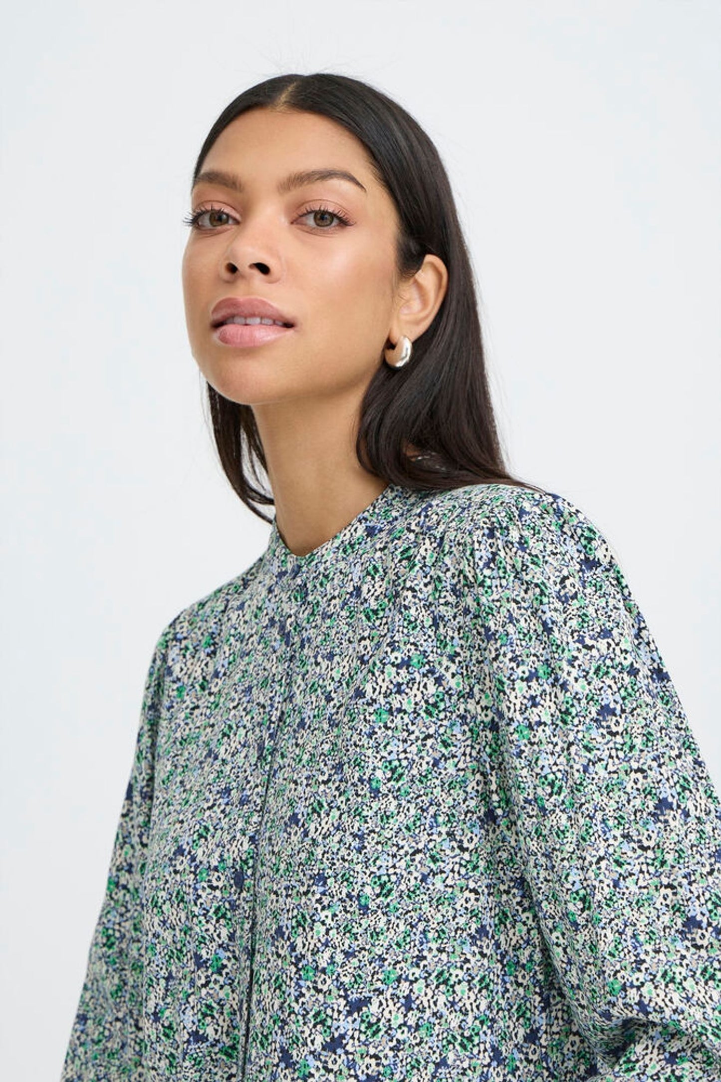 B.young | BYGABRIA FEMI Shirt | Blue - Blossom Boutique Online  