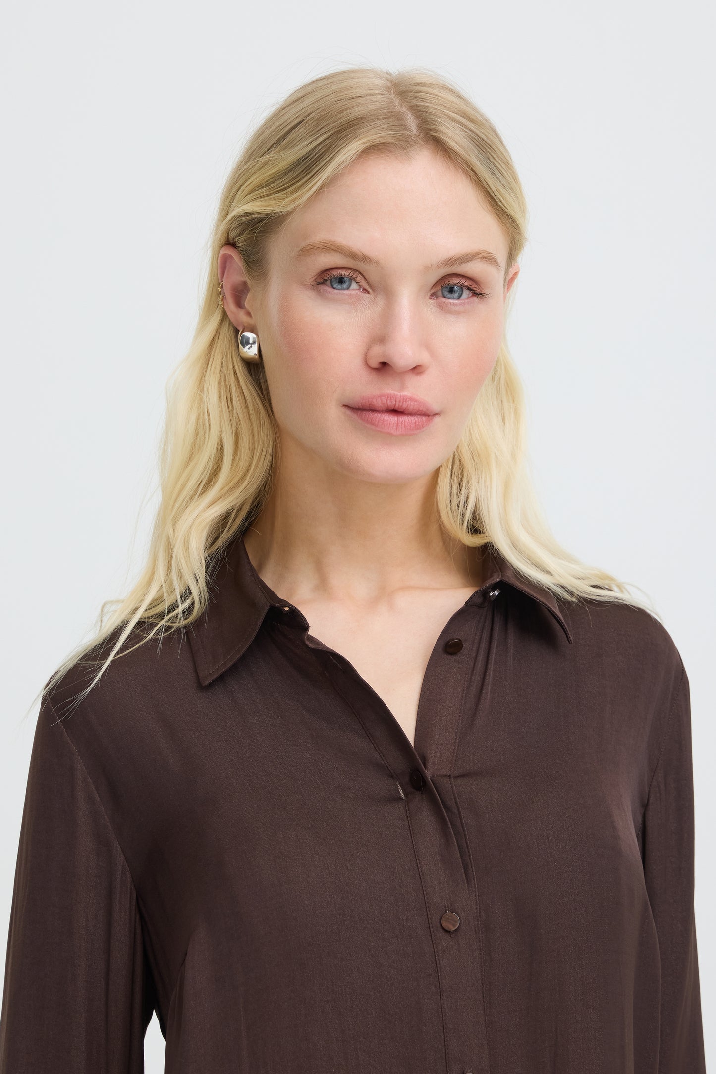 B.young | BYIVAL Shirt | Java | Chocolate Brown