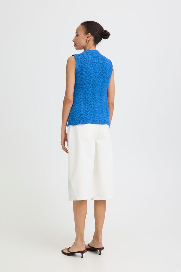 B.young | BYNERO Sleeveless Top | Nebulas Blue