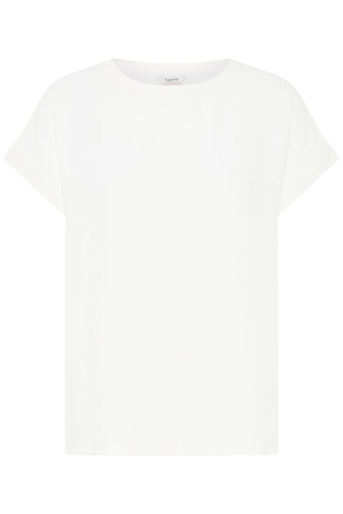 White t-shirt on a white background