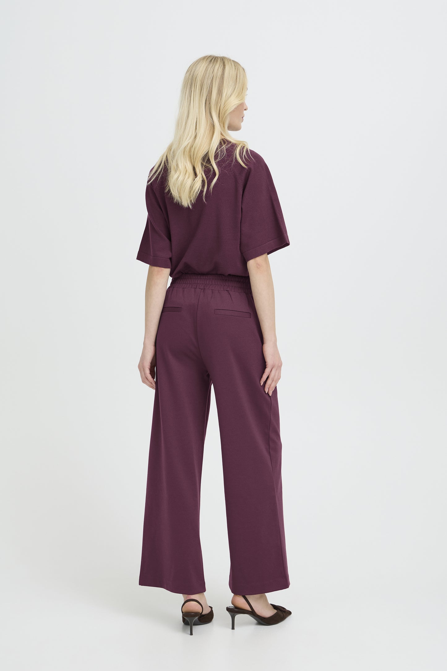 B.young | Rizetta Wide Crop Pant | Fig
