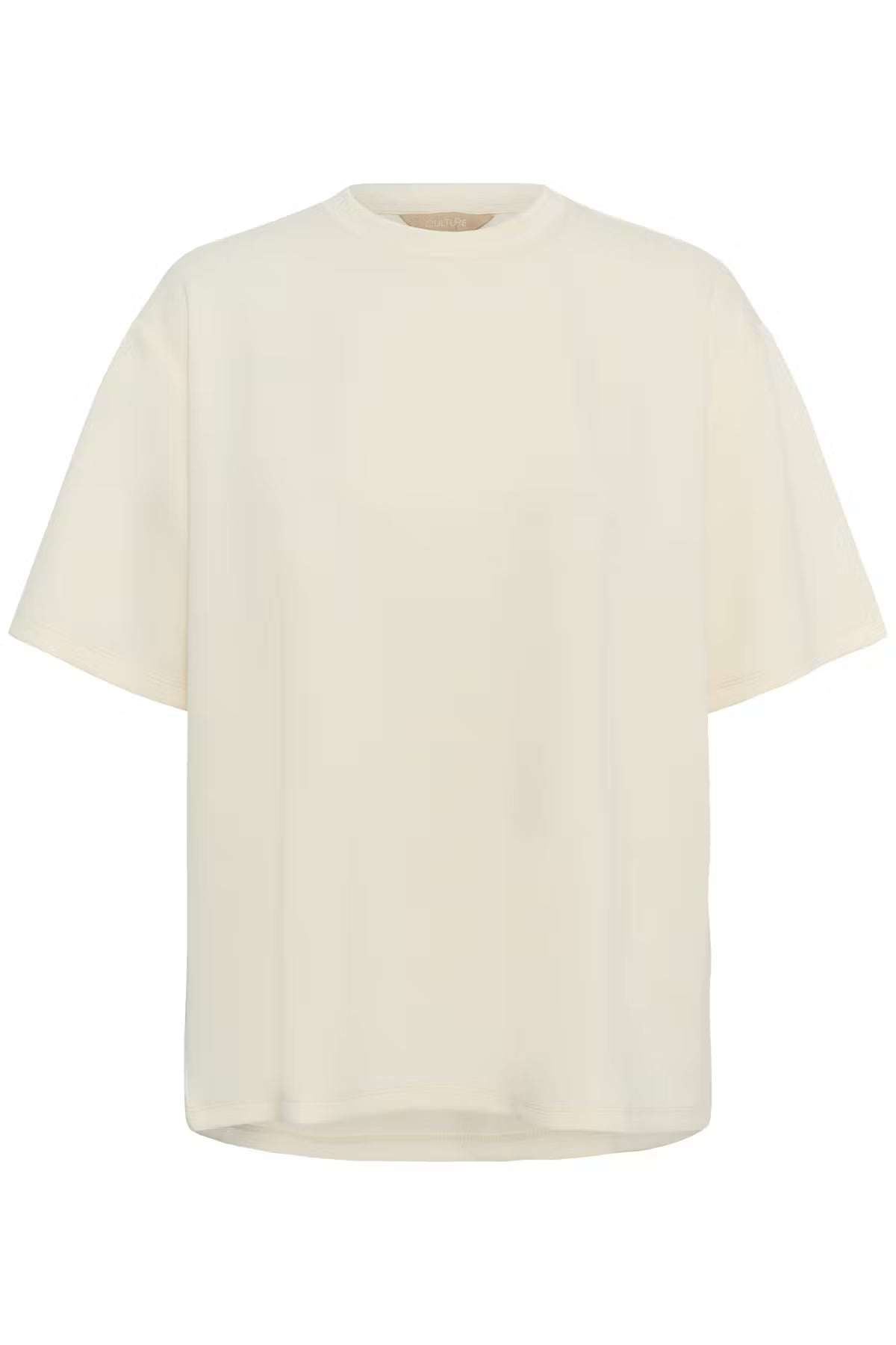 White t-shirt on a white background