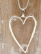 Hollow Heart Pendant Necklace