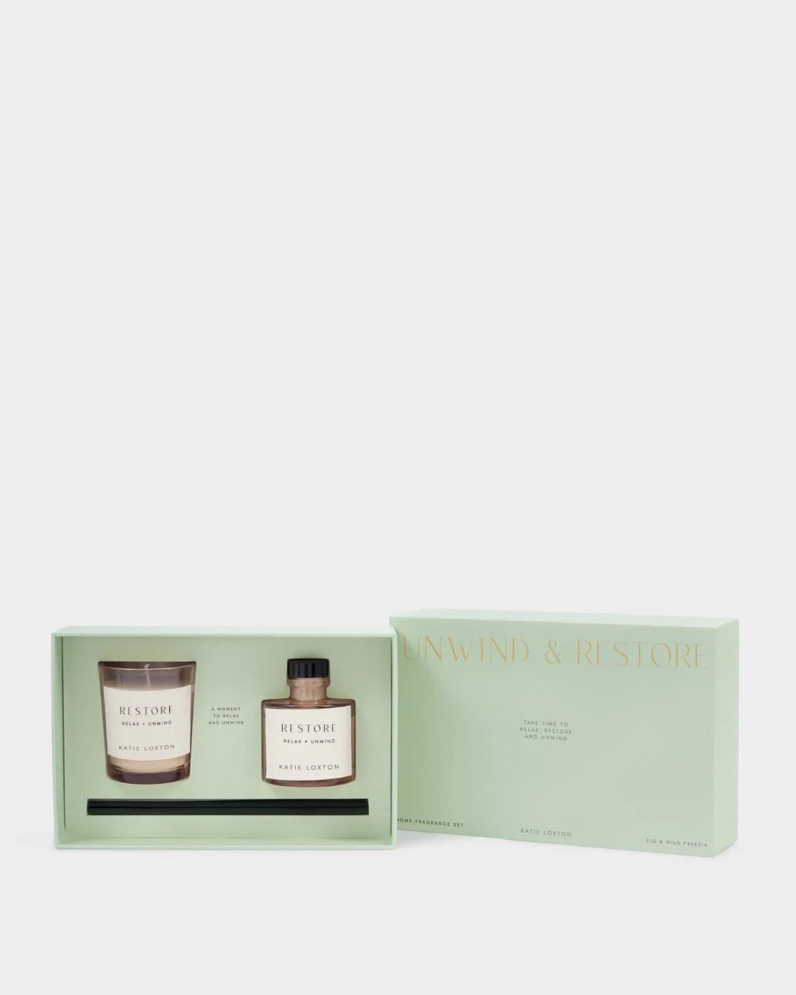 Katie Loxton | 'Unwind & Restore' Home Gift Set | Fresh Fig & Wild Freesia